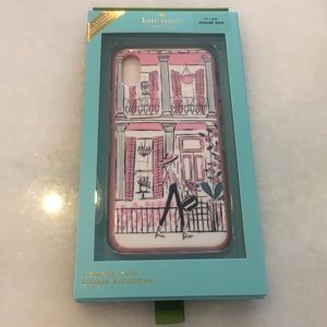 NWT Kate Spade iPhone X/XS New Orleans Pink Case